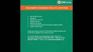 KYC | IDBI Bank