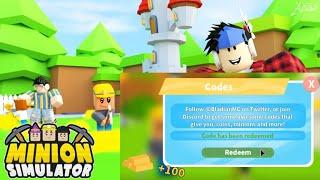 [NEW] ALL Minion Simulator CODES! (Roblox)