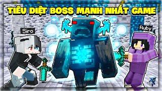 Siro Và Noob Ruby Tiêu Diệt Warden Cực Nhanh Trong Sinh Tồn | Trả Thù Con Boss Mạnh Nhất Minecraft