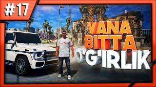 GTA 5 / YANA BITTA O'G'IRLIK #17 (REDUX) / UZBEKCHA LETSPLAY