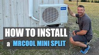 How to install a Mr Cool Mini Split from Start to Finish! Worth it??