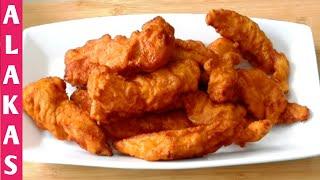 How To Make Chicken Tenders | Chicken Tenders Recipe By Alakas Cooking