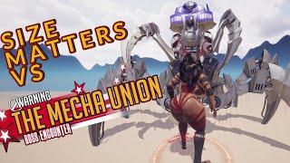 League of Maidens - Giantess Size Matters vs Mecha Union Gameplay