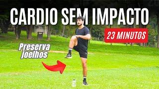 Treino para perder peso sem forçar joelhos 