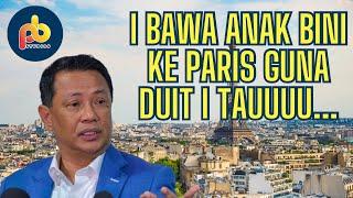 MOM kata anak bini Norza ke Paris guna belanja sendiri? Betul keee...