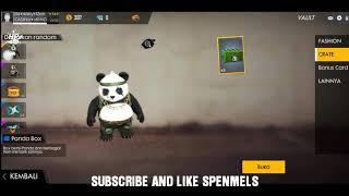 Hoki buka crate dapet skin  panda