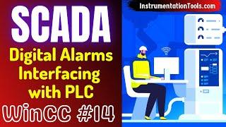 SCADA Training Course 14 - Digital Alarm configuration in SCADA with PLC Interfacing