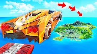 ZUFÄLLIGE SPORTWAGEN SPRINGEN über die KARTE in GTA 5!