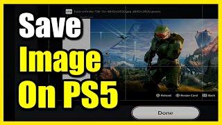 How to Save Images on PS5 Internet Browser for Custom Cover Image (Fast Method)