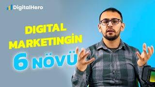 Digital Marketing nədir? Digital marketingin 6 növü