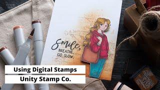 Using Digital Stamps with Unity Stamp Co.