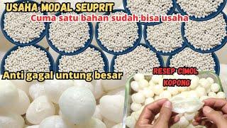 1,BAHAN SUDAH BISA USAHA OMSET 1,JT/HARI RESEP CIMOL KOPONG ANTI GAGAL ANTI BELEDAK @cilokbangjun