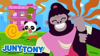 Musty, Fusty, Yucky Animal Condo | Fun Animal Songs for Kids | Kids Songs | JunyTony