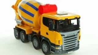 Scania R-Series Cement Mixer (Bruder 03554)   - Muffin Songs' Toy Review