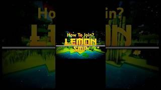 This is how you can join the LemonSMP