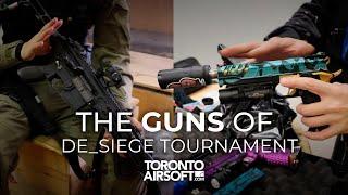 What guns are players running at De_Siege Tournament? TorontoAirsoft.com