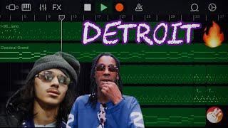 How to Make a DETROIT Type Beat on GarageBand iOS! (2023)