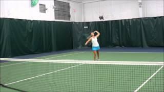 Julie McNabb College Tennis Recruitment / Strokes