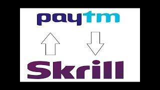 DEPOSIT MONEY THROUGH PAYTM TO SKRILL 100% WORKING SAFE SECURE AND FAST