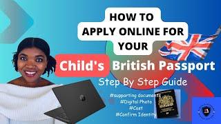 How to apply for your child's British passport: passport application process step by step