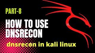 Dnsrecon | How to use Dnsrecon in kali Linux | Kali Linux tutorial | The AB