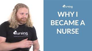 NURSING JOURNEY STORIES [Jon Haws, RN - Why I became a nurse]