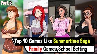 Top 6 Realistic Games Like Summertime Saga [Family Games, School Setting] Part.8