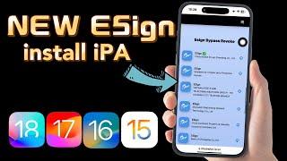 NEW Install Esign & Source on iPhone & iPad | NO Jailbreak NO PC No Revokes iOS 15 to iOS 18.2