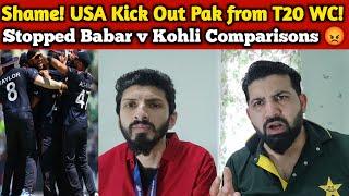 Shame! USA Kick Out Pak from T20 WC | Stopped Babar v Kohli Comparisons | Rizwan Haider Show