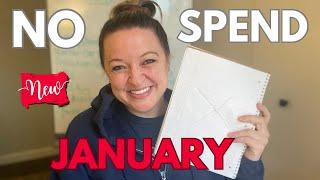 NO SPEND JANUARY MONEY-SAVING CHALLENGE + Your Word of the Year