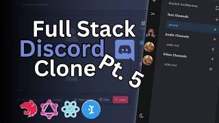 Full-Stack TypeScript Discord Clone: NestJS, GraphQL, Prisma, Postgres, React, Mantine | Pt. 5