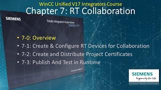 WinCC Unified V17 # 24: RT Collaboration & Certificate Manager Overview  #WinCCGURU