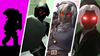 Evolution of Dark Link & Shadow Link in Zelda Games (1987-2021)