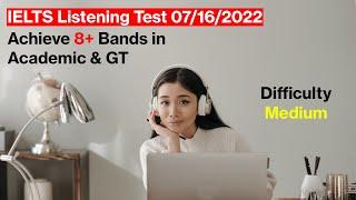 IELTS LISTENING PRACTICE TEST WITH ANSWERS