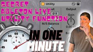 Unlock the Secret Utility Width Trick in Ableton Live (In 1 Minute)