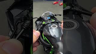 Kawasaki Ninja H2R model #shorts #diecast #satisfying