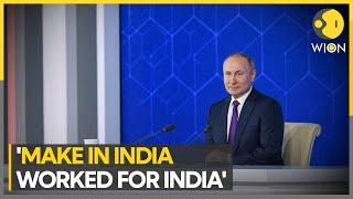Vladimir Putin hails India's Prime Minister Narendra Modi | WION Pulse