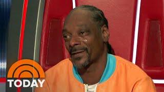 Snoop Dogg breaks down during elimination round of 'The Voice'