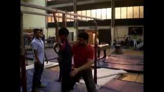 Muhammad Nadeem Virk Basic training for Dismond on horizontal Bar Expert ( Pakistan gymnastics)