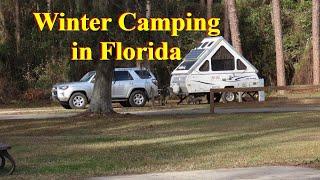 A Great Winter National Forest Campground with all kinds of accommodations. Ocean Pond Campground NF