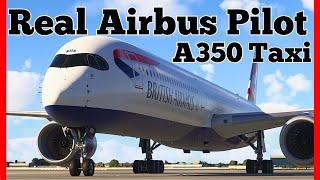 iniBuilds A350 Taxi Procedures Tutorial