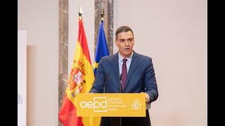Intervención de Pedro Sánchez en la presentación de la Estrategia global sobre menores de la AEPD