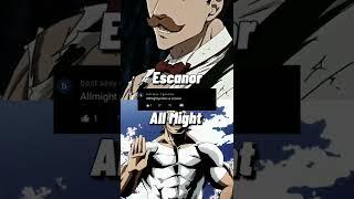 Who is Strongest-All Might VS Escanor
