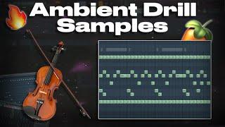 How To Make Simple/Ambient Drill Melodies From Scratch | FL Studio Tutorial 2020