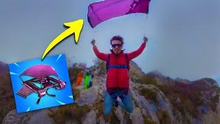 Breaking World Records: Flying off a Cliff with the Smallest Wing Ever!