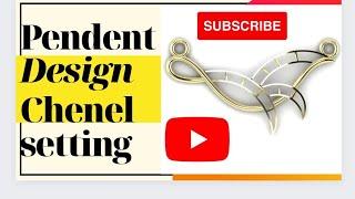 How To Make Channal Setting Matrix 9 Jewellery Design (Unique Cad design Tutorial