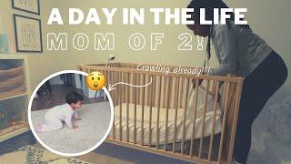 She's Crawling & Laundry Routine - Day In the Life | Paige Smith