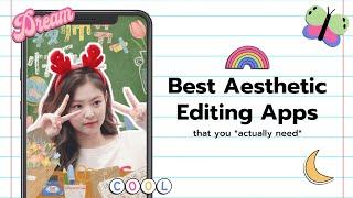 BEST FREE AESTHETIC EDITING APPS (w/ download links) | iOS & Android