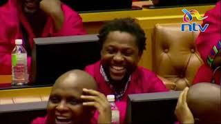 South Africa's 'People's Bae' - MP Dr. Ndlozi - causing drama in parliament