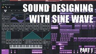 sound designing with sine wave p. 1